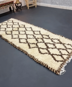 Cream and Brown rug