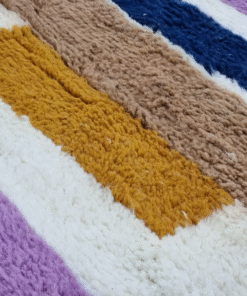 Yellow and Purple Rug