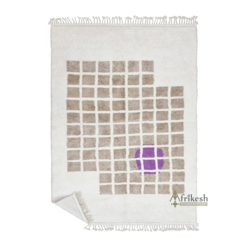beige and off white rug