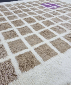 beige and off white rug