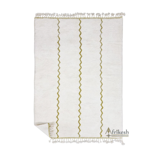 white and june bug rug