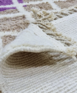 beige and off white rug