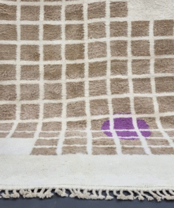 beige and off white rug