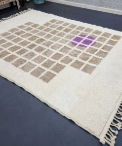 beige and off white rug