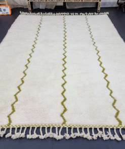 white and june bug rug