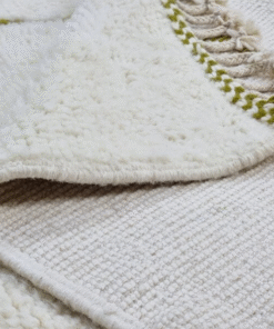 white and june bug rug
