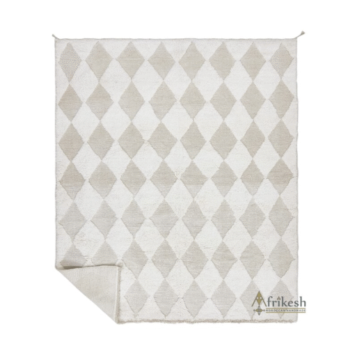 off white and beige rug