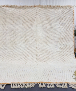 White and Orange Rug