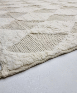 off white and beige rug