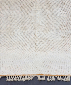 White and Orange Rug