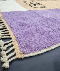 Purple and Beige Rug