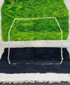 Green and Black Rug