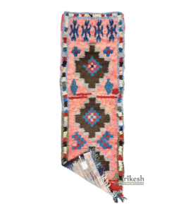 Faded Red and Black Rug