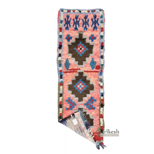 Faded Red and Black Rug