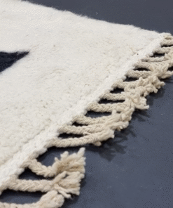 White and Black Rug