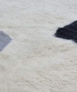 White and Black Rug