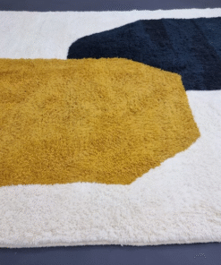 Dark Mustard and Black Rug