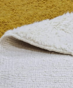 Dark Mustard and Black Rug