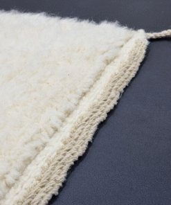 Unique Mustard and Aqua Blue Rug