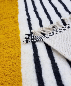 Mustard and Pink Rug