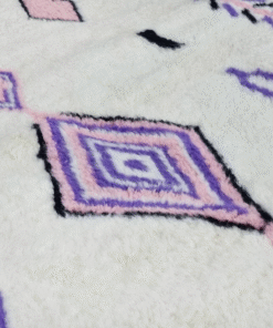 White and Pink Rug
