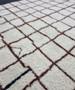 Brown And White Rug