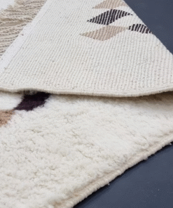 White and Brown Rug