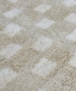Off White and Beige Rug