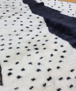 Dark Beige and Black Rug