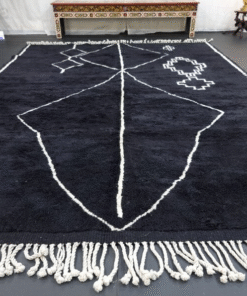 Black and White Rug