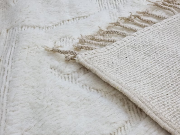 Off White Moroccan Rug