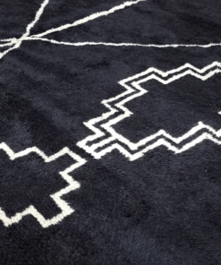 Black and White Rug