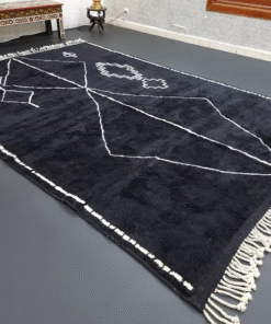 Black and White Rug