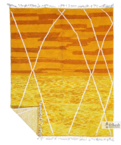 Yellow and Orange Rug