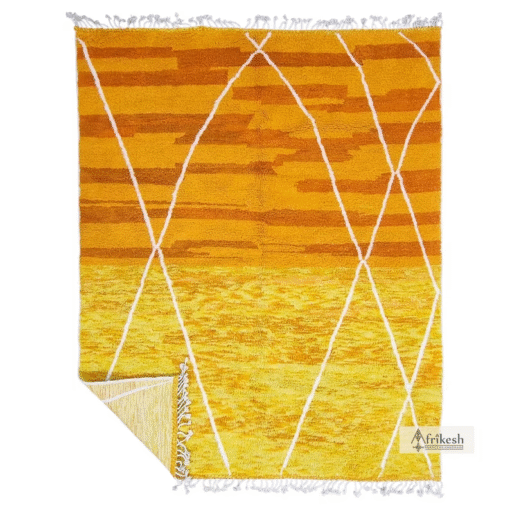 Yellow and Orange Rug