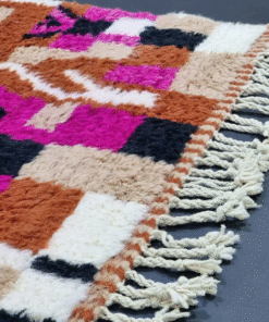 Unique Brown and black Rug