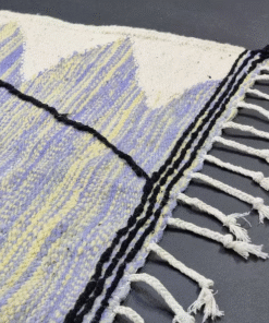 Mauve and Yellow Rug