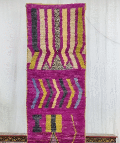 Fuchsia and Yellow Runner