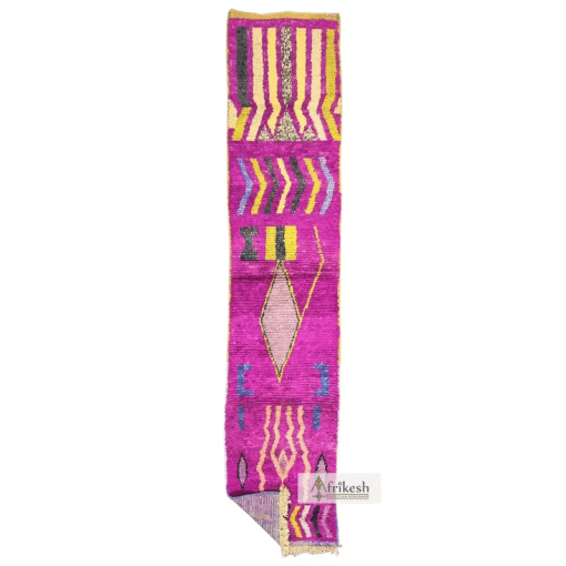 Fuchsia and Yellow Runner