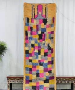 Fuchsia and Mustard Runner