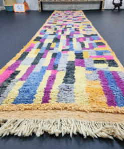 Fuchsia and Mustard Runner