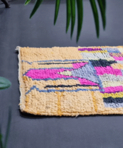 Fuchsia and Mustard Runner