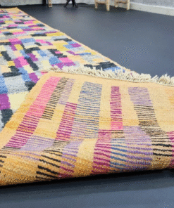 Fuchsia and Mustard Runner