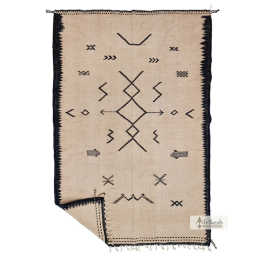 Brown and Black Rug