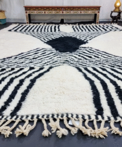 White and Black Rug