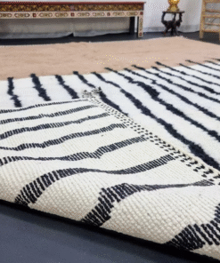 Unique Brown and Black Rug