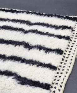 Unique Brown and Black Rug