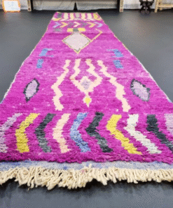 Fuchsia and Yellow Runner