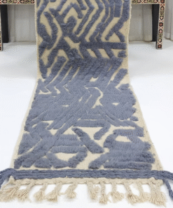 Handwoven Blue Runner