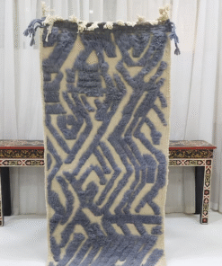 Handwoven Blue Runner